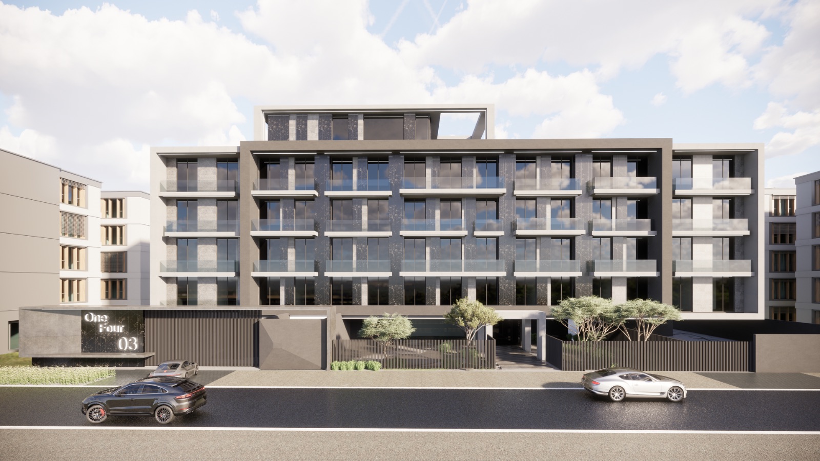 G+4+R Residential Building